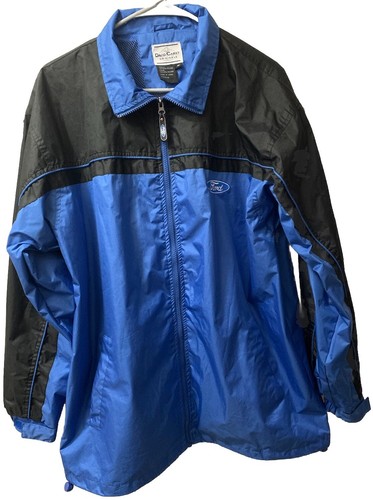 Gr. M David Carey Originals Ford Regenjacke Windbreaker Saleen Mustang Cobra