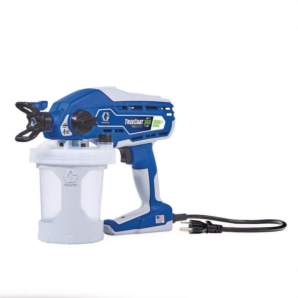 Graco TrueCoat 360 Airless Paint Sprayer Handheld Dual Speed Plus