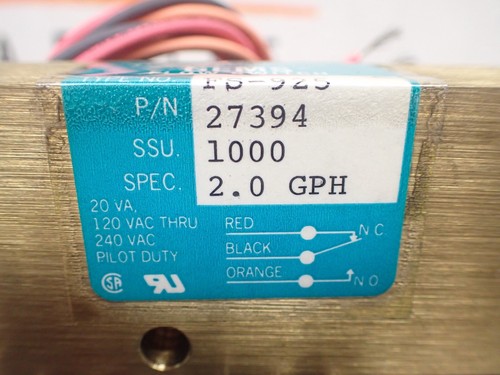 GEMS 27394 FS-925 Flow Switch SSU 1000 2.0 GPH New Old Stock See All Pictures - Picture 4 of 10