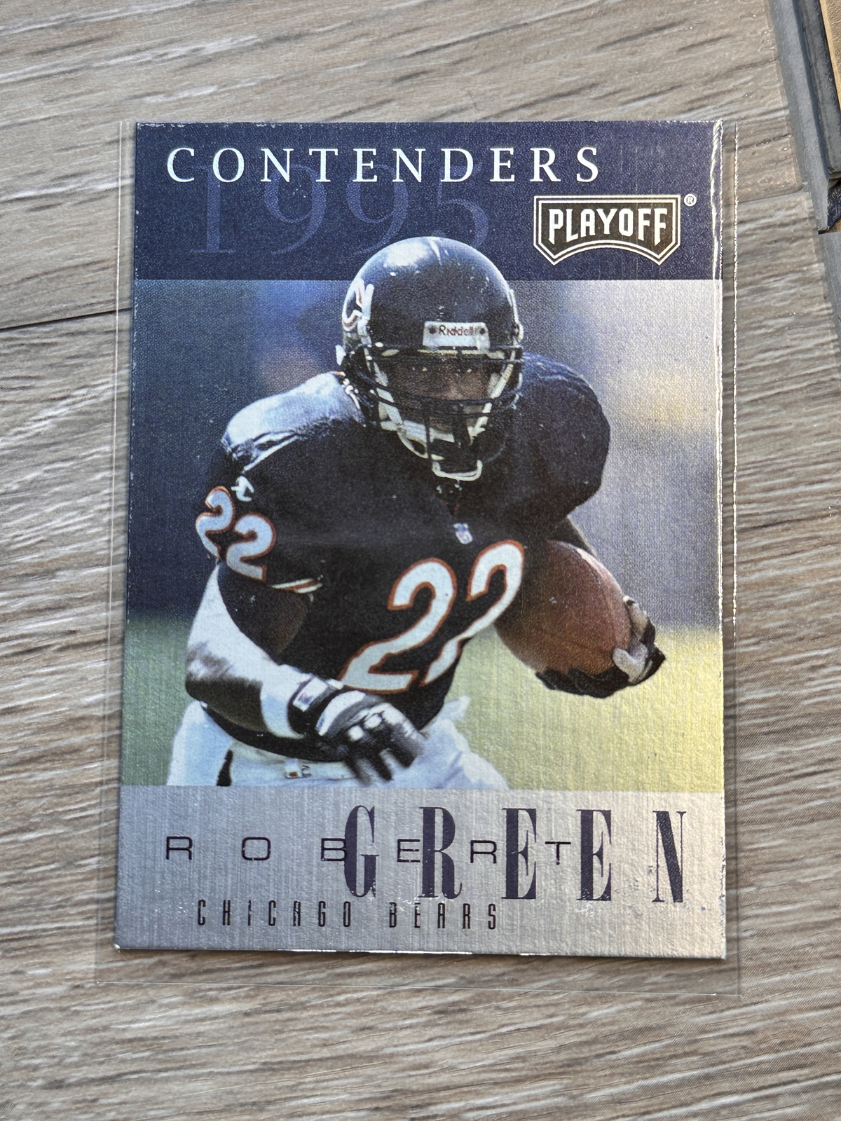 # 66 Robert Green Chicago bears Playoff