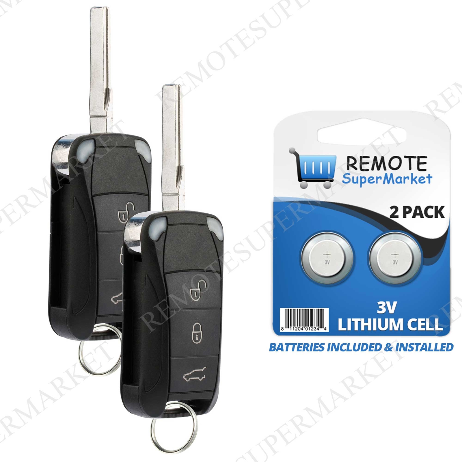 2 Remote For 2006 2007 2008 2009 2010 Bentley Continental GT GTC Car Key Fob