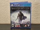PS4 Shadow of Mordor Game Complete Mint Disc Warner Bros. Monolith Studios