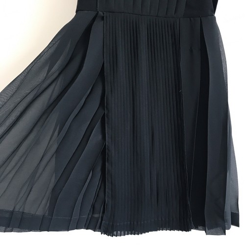 Camilla And Marc Far Post Black Pleated Mini Dress - Picture 7 of 9
