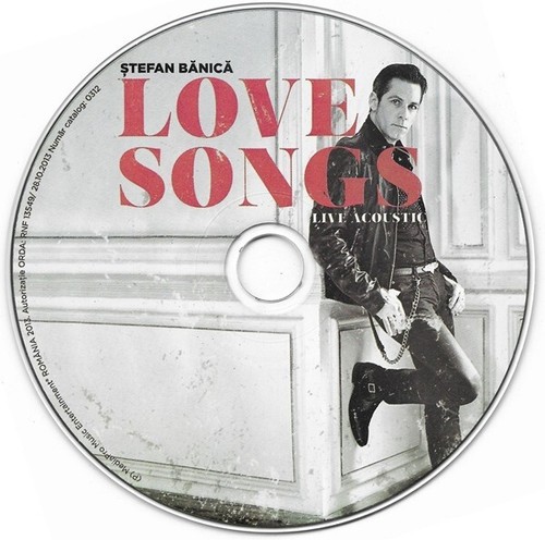 Ștefan Bănică Jr, - Love Songs - Live Acoustic,Rare Original CD Romanian Version - Imagen 3 de 4