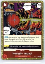 Honesty Impact [Alternate Art] OP11-018 Prices | One Piece
