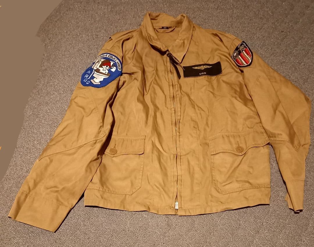 Buzz Rickson's M-421A Summer Flight Jacket Patch … - image 13