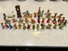 Large Lot of 32 Tails With Heart Mice Figurines By Enesco Great Christmas item