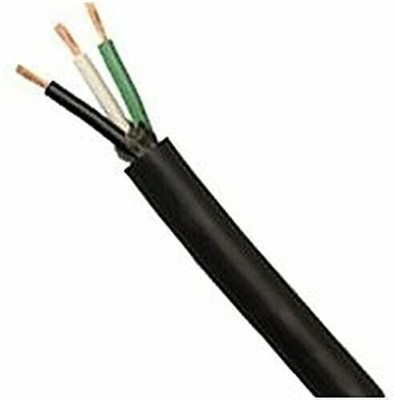 Coleman Cable 23386-04-08 250' 16/3 SJEW Seoprene Cable 90º C-Black
