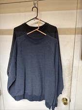 Greg Norman Mens Sweatshirt Pullover Charcoal Gray Crew Neck Long Sleeve XL 2 