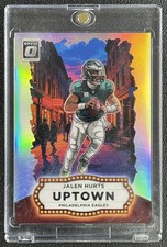 JALEN HURTS 2025 PANINI DONRUSS OPTIC #9 UPTOWN PRIZM SP EAGLES