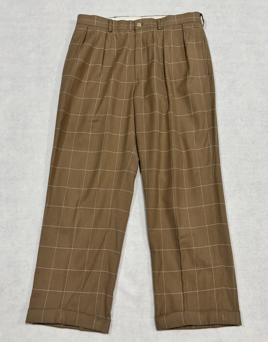 パンツ Ralph Lauren 90s check linen slacks Polo Ralph Lauren Check Pants for Men for sale - eBay