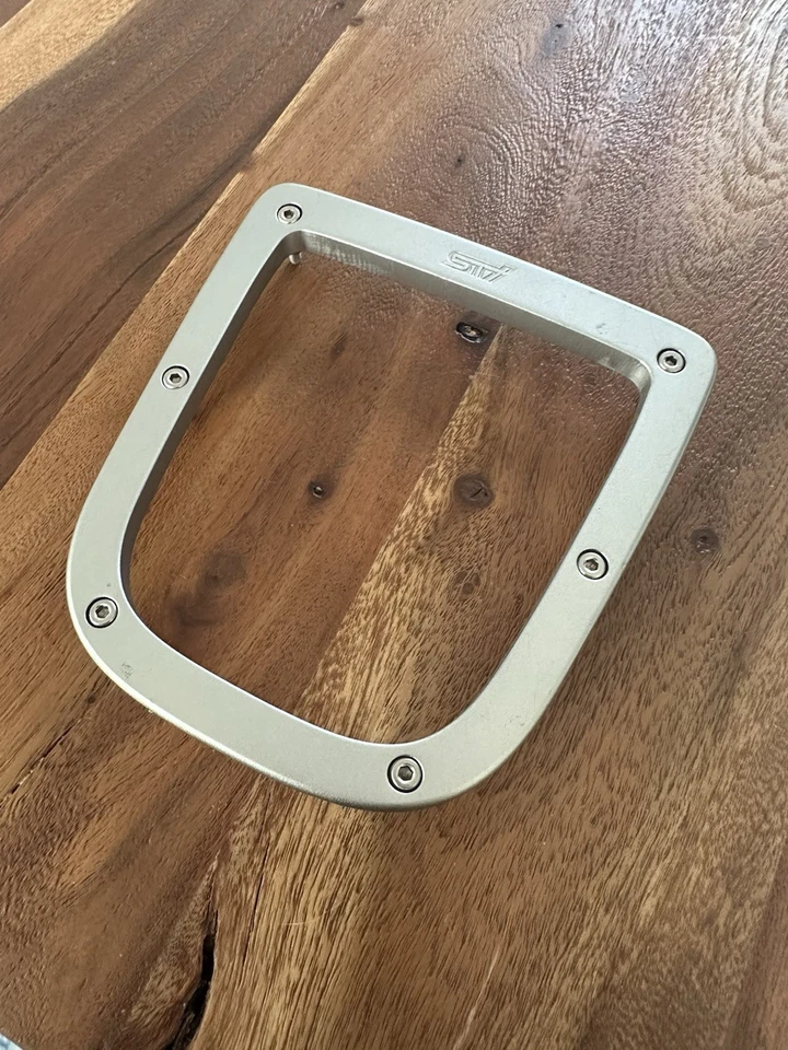 Borde de palanca de cambios WRX STi 2002 2003 2004 genuino OEM (hardware incluido) Foto 2 de 3