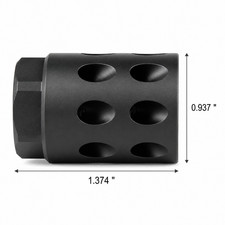 Muzzle Brake Compensator 9/16x24 TPI for .40 S W H K GLOCK