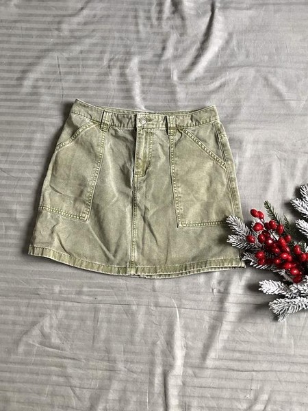 Women Florence&Fred Skirt Khaki Cotton 36