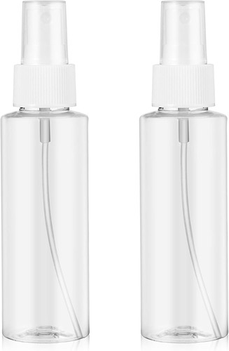 Travel Spray Bottles Tsa Approved,Clear 2pcs Plastic Fine Mist Spray...