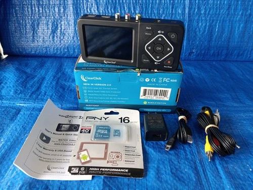ClearClick VIDEO 2 DIGITAL Converter 2.0 Second Generation w/ 16GB Micro SD