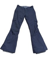 Boulder Gear Gray Ski Snow Pants Skinny Flare 2533R Women  s Size 8 32x31 EUC