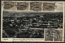 ANGOLA PORTUGAL COLONIES - postcard Lobito to Belgium Congo 1938