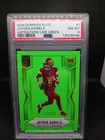 2025 Panini Donruss Elite Jayden Daniels #1 Aspirations Lime Green /999 PSA 8!