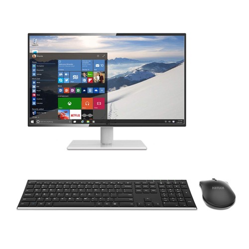2.4G Wireless Keyboard and Mouse Combo Stainless Steel Ultra Slim Full Size K... - Picture 7 of 7