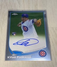Topps Chrome Kyuji Fujikawa graphed Rookie Card Cubs Tigers. rookie card picture