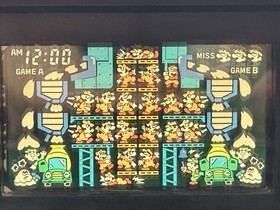 Nintendo Game & Watch MARIO'S CEMENT FACTORY Tabletop CM-72 1983 Japan