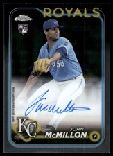 2024 Topps Chrome Rookie Autographs #RAJMC John McMillon Auto - BB