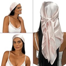 Woman Fashion Four Seasons Hair Accessories Turban Headscarf Hijabs Shawls 3Pcs
