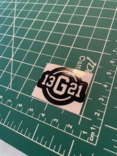 Authentic New  Pro Stock NHL Gaudreau Tribute Helmet Sticker Decal Hockey