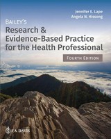 Bailey's Research & Evidence-Based Practice For The Health Professional | Buch