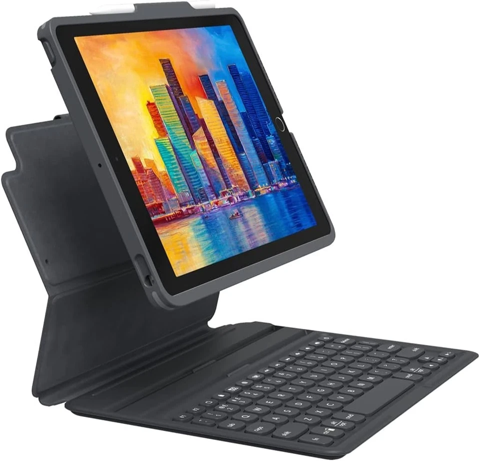 ZAGG Pro Keys Bluetooth Keyboard Case for iPad 10.2" Gen 7 8 9 Backlit - Image 2 of 4