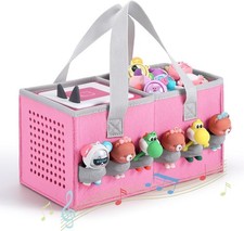 Carrying Case for Toniebox Starter Set and Tonies Figurines, Felt Organizer Trav