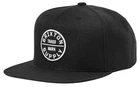 Brixton Oath III Men's Snapback Hat - Black - New