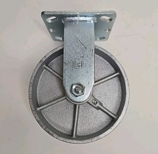 6" x 2" Heavy Duty "Steel Wheel" Caster -  Rigid 