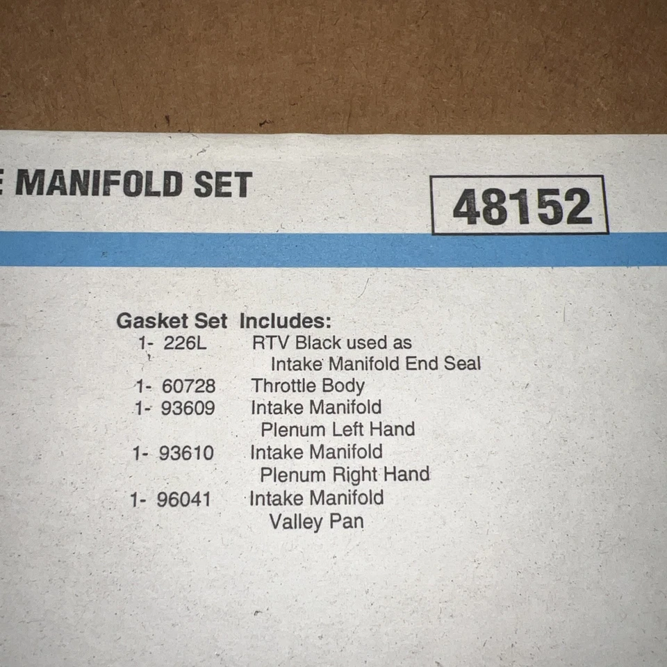 NOS Fel-Pro MS96041 Intake Manifold Gasket Set! F+S! - Image 3 of 4