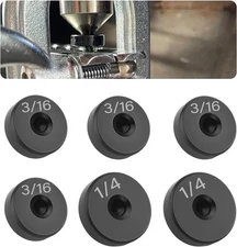 6PCS Brake Line Flaring Tool Kit Adapter Essential Double Flare Tool Adapter