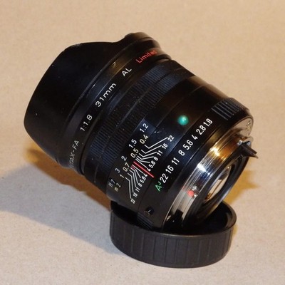 専用smc PENTAX-FA 1:1.8 31mm AL Limited SMC Pentax-FA 31mm F1.8 AL Limited Reviews - FA Prime Lenses