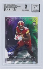 Autographed Brian Robinson Jr. Alabama Card Fanatics Authentic COA Item#14309392
