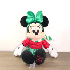 Minnie Mouse Christmas Plush Stuffed Animal Toy Disney Limited Disney Store 2021
