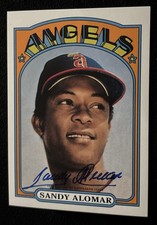 Sandy Alomar Sr - 2016 Topps Archives 65th Anniversary Edition #A65-SAS Auto J81
