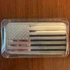 Silver 10 Ounce Bar American Flag sealed