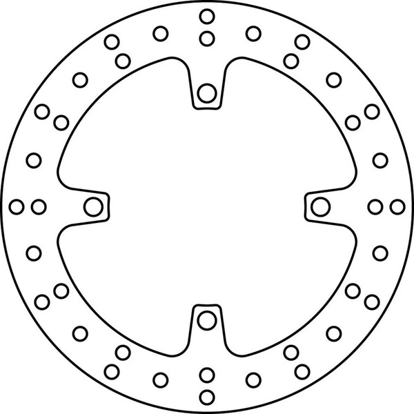 TRW Bremsscheibe (FüR: Kawasaki KX 250 F 4T KX250T 06-08 Hinten )-image