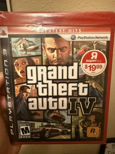 New Grand Theft Auto IV (Sony PlayStation 3 PS3, 2008)