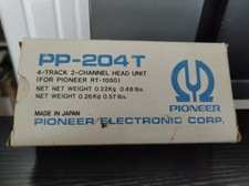 Pioneer Pp - 204t Head Block Assembly. Reel To Reel. New Old Stock. Boxed. (2)