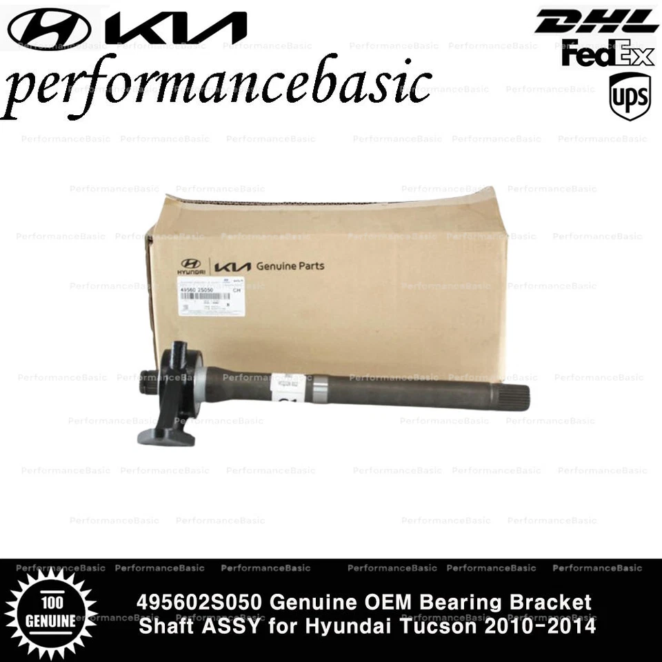 495602S050 Genuino OEM Soporte Eje ASSY para Hyundai Tucson 2010-2014 Foto 2 de 2