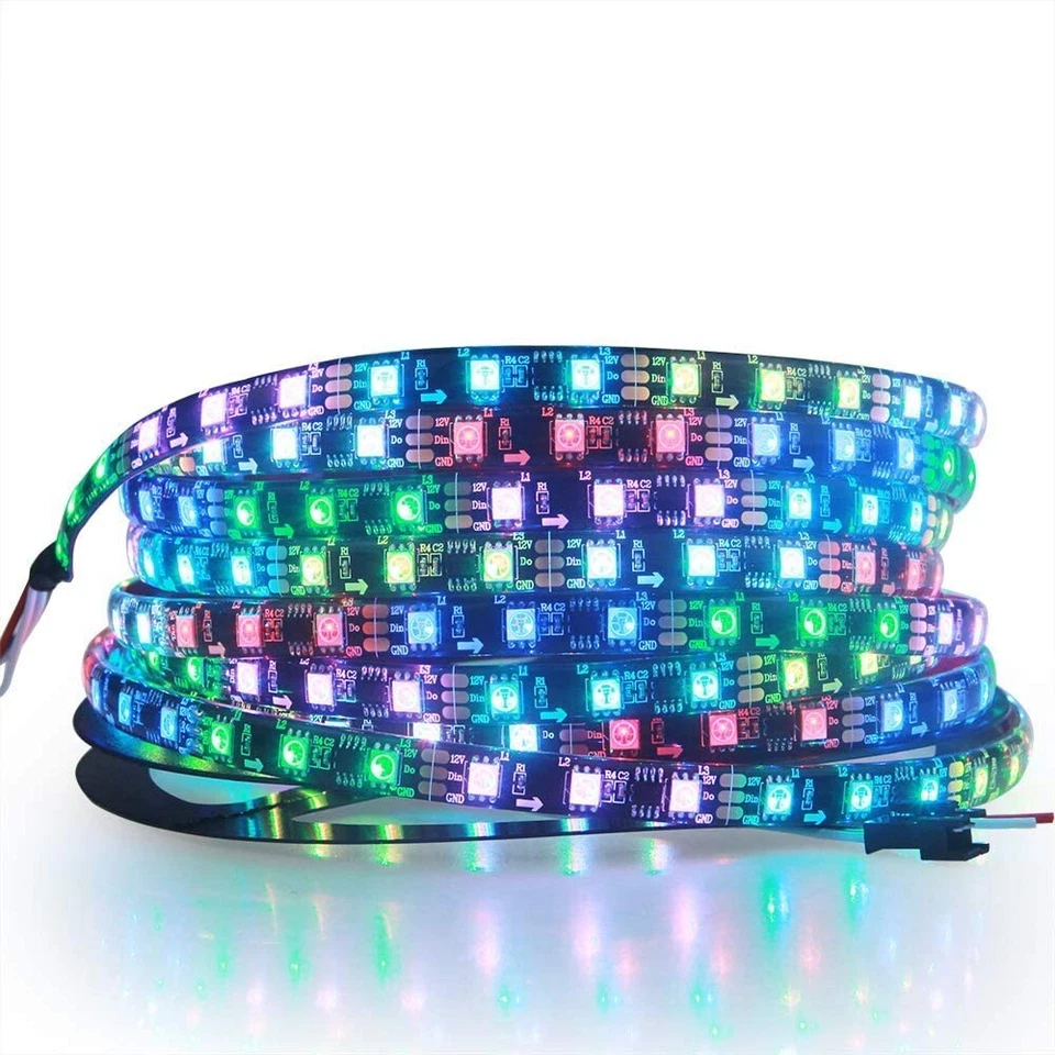 5M Chasing Dream Magic Color RGB 5050 WS2811 IC LED Strip Light + Remote + Power - Image 4 of 4