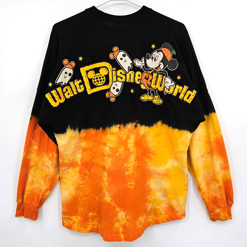 Walt Disney World Mickey Mouse Halloween Tie-Dye Spirit Jersey Shirt ...