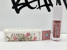 Seraphine Botanicals Berry + Juice Vegan Lip Gel .20 oz 6 mL ROSE CURRANT NEW