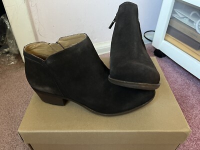 NWB Lucky Brand Barstyn Cocoa Nut Oiled Suede 7M