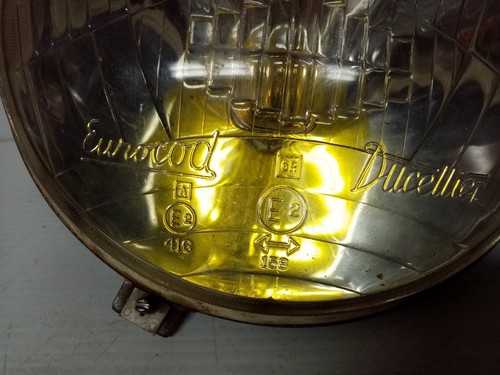 PAIRE PHARE VERRE DUCELLIER EUROCOD 416 158 LAMPES OK SIMCA PEUGEOT... - Imagen 2 de 8
